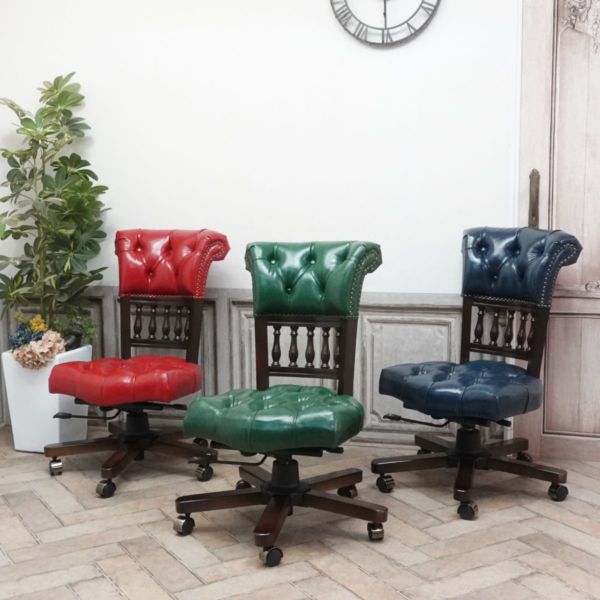 キャプテンオフィスチェア 9001-m-of-p91b アンティークそっくり市場