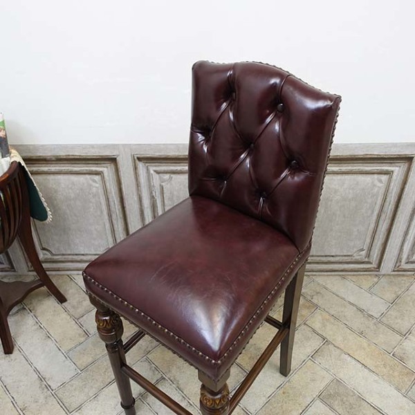 5日間値下げ！送料無【美品】レトロなバーバーチェア・ご自宅アンティーク家具にも！ 1920's KOKEN社製 アンティーク バーバーチェア 発送不可 配達